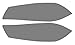 Precut Vinyl Tint Cover for 2013-2016 Dodge Dart Headlights (35% Light Smoke)