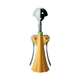 A di Alessi Anna G Corkscrew, Yellow, (AAM01 Y)