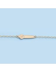LIOR - Childrens Bracelet 18k Yellow Gold - Long 13.5cm 0.8GR