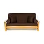 Royal Heritage Home Brown Full Size Futon Cover