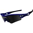 Oakley Radar Path Adult Asian Fit Sport Sportswear Sunglasses - True Blue/Slate Iridium