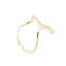 Spinningdaisy Gold Plated Infinity Double Layer Knuckle Ring