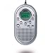 Jwin Jx-m10 Pocket Radio And Alarm Clock With Belt Clip And 