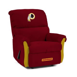 Home Team NFL Washington Redskins MVP Recliner