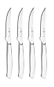 Zwilling J.A. Henckels 4-Piece Steak Knife Set, Stainless Steel