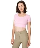 American Apparel Baby Rib Crop T