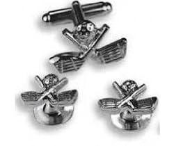 Tuxedo Cufflinks and Studs for the Golf Enthusiast