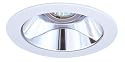 Elco Lighting EL1421C 4" Low VoltaTrim with Adjustable Clear Reflector - White