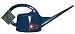 Dramm 12445 2-Liter Molded Plastic Swiss Watering Can with Injection, Navy Blue