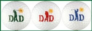 Swinging Dad Golf Balls with Motion Series