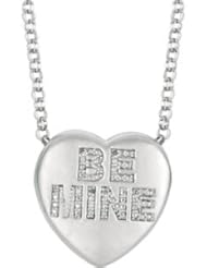Sweethearts® Heart Shaped Necklace Pendant Sterling Silver 650271