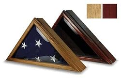 Cadet III Flag Display Case for 5ft x 9.5ft Flag - Cherry Case Only