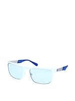 GUESS Gafas de Sol 6842 (57 mm) Azul Claro