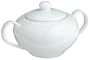 10 Strawberry Street Classic White Sugar Bowl