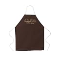 Chocolate in Heaven Apron - Brown