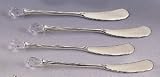 Review Jaf Gifts  / SPREADER WITH CRYSTAL - SET OF 4 SILVER PLATED SPREADERS WITH CRYSTAL TIP