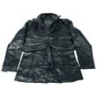 Maxam Ladies Italian Mosaic Lambskin Leather 3/4 Length Jacket Medium (6-8)