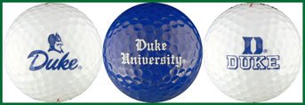 Duke University Blue Devils Ncaa College Sports Golf Balls 3 Piece Gift Set
