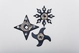Blitz Sport Set of three rubber Ninja Stars