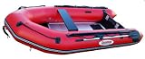Seamax Ocean320 Red -10.5 Feet Aluminum Floor V Hull Inflatable Boat Dinghy
