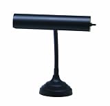 House Of Troy AP10-20-7 Advent Collection 11-1 2-Inch Gooseneck Portable Piano Desk Lamp - Black