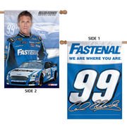 NASCAR Carl Edwards 28 x 40-Inch Two-Sided Vertical Banner