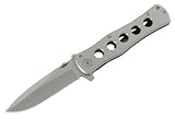 Eigenschaften Herbertz  / Herbertz Einhandmesser, AISI 420, Edelstahl-Heft, Clip