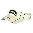 UC Santa Barbara Gauchos Adjustable UCSB Mesh Visor - White NCAA Hats