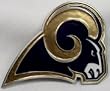 St Louis Rams Enamel Pewter Buckle, NFL Football Buckle