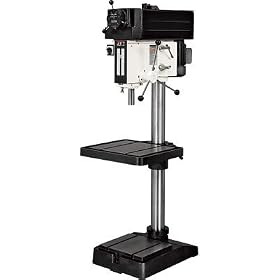 JET Floor-Mount Drill Press - Variable-Speed, 1 1 2 HP, Model# JDP-20VS-1 by Jet