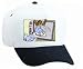 White Cap with machine, bath, cat, soap, pet, washing