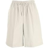 Petite Coral Bay Petite Drawstring Twill Shorts