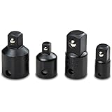 TEKTON 4957 Impact Adapter and Reducer Set, Cr-V, 4-Piece