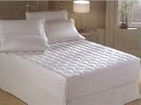 King Deluxe 100% Cotton Quilted Fitted Mattrass Pad