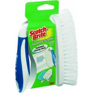 Scotch-Brite Household Scrubber with Brush Cleaning Head - 1 ea