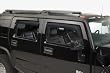 2003-2008 Hummer H2 Element tinted window visors (Set of 4)