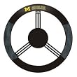 Michigan Wolverines Poly-Suede Steering Wheel Cover