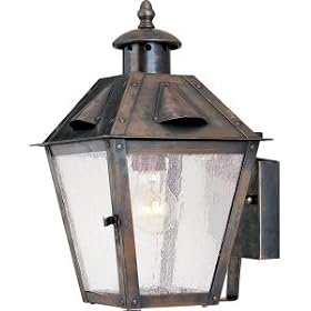 Maxim Lighting 30132CDRT Madison Outdoor Sconce, Russet