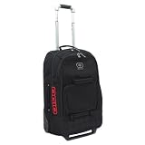 OGIO Radica 22-inch Drop Bottom Expandable Wheeled Upright Duffel Bag - Black