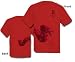 Red Beijing 2008 Dragon Wrap t-Shirt - YOUTH & ADULT SIZE Image