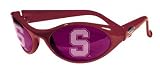Stanford Classic Wrap-Red Matte Sunglasses