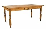 Lyon Dining Table (Brown) (60.00"W x 30.00"H x 39.00"D)