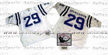 1991 Indianapolis Colts Throwback NFL Jersey From Mitchell and Ness, With #29 and 'Dickerson' On Jersey (Eric Dickerson)