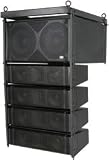 Citronic CLA-300 Line Array Speaker System, 300W + 300W, Black 171.227