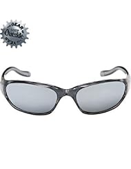 Native Eyewear Throttle Interchangeable Sunglasses - Polarized Smoke Silver Reflex, One Size by