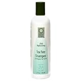 Desert Essence Shampoo, Tea Tree, 12-Ounces (Pack of 3)