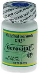 Original Formula GH3 Gerovital,60 Tablets (60 Tablets X 2)