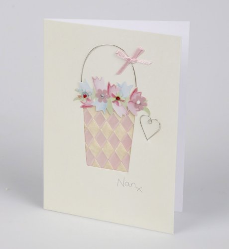 Nan Ribbon Basket Card