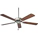 52" AirPro 5 Blade Ceiling Fan Finish: Oxford Silver with Cherry / Natural Cherry Blades