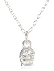 Bing Bang Skull Pendant Pendant Necklace, 18"